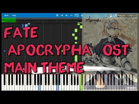 [Tutorial] Fate Apocrypha OST Main Theme BGM 横山克 Masaru Yokoyama - YouTube
