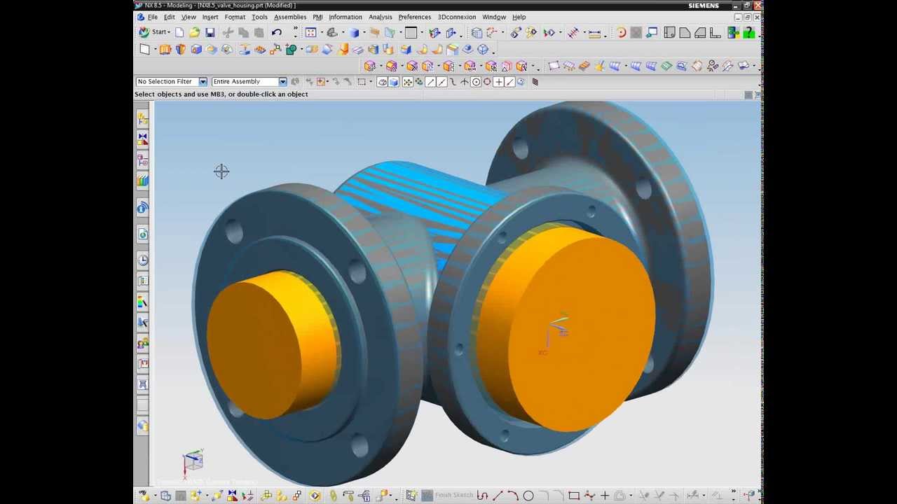 Geometry Creation for NX CAM using Synchronous Modeling - YouTube