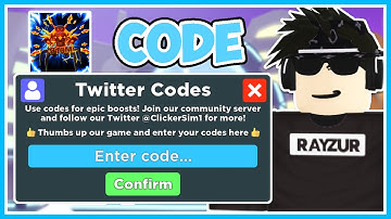 FREE LUCK BOOST! NEW CLICKER SIMULATOR CODE ROBLOX!
