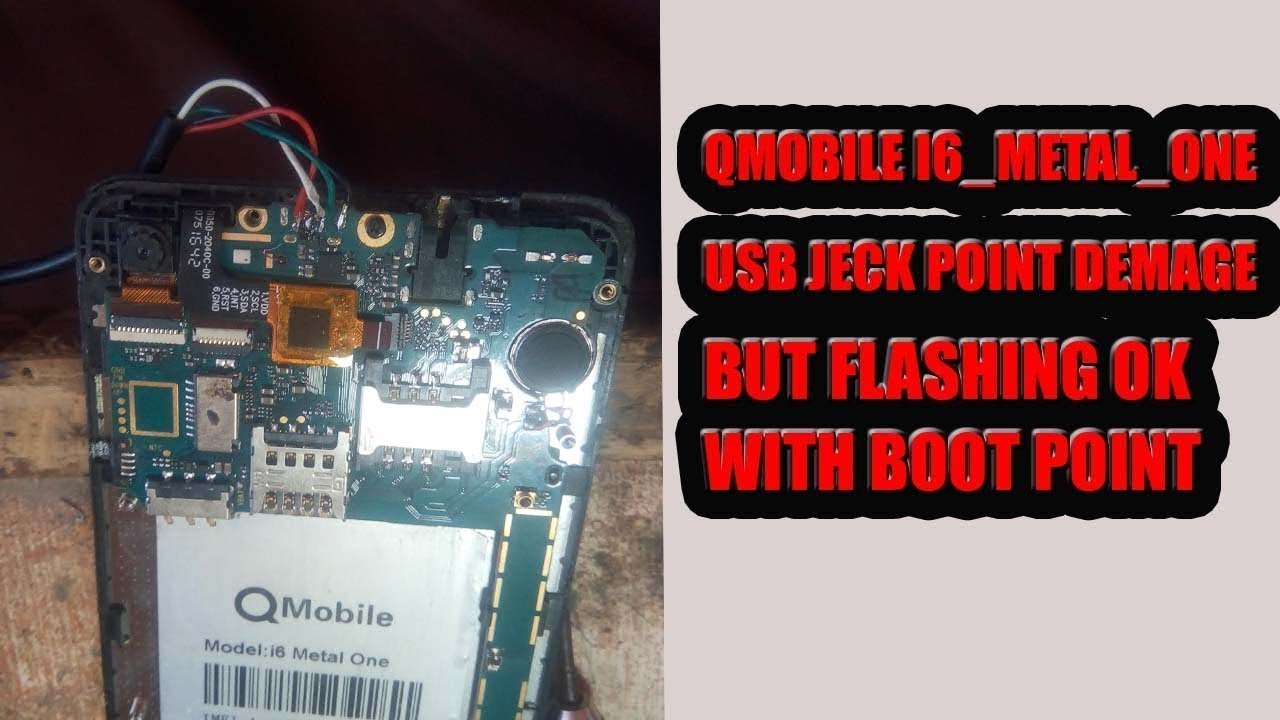 QMOBILE I6 METAL ONE AFTER FLASH DEAD RECOVER DONE SOLVED