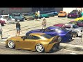 We Did A Car Meet With Only Tuners DLC Cars