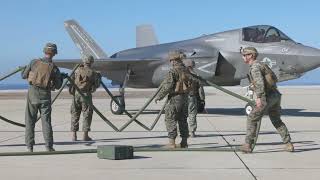 INSIDE a U.S. Marine Air-Ground Task Force as they conduct Flight Ops