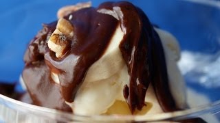 A Healthier Hot Fudge Sundae
