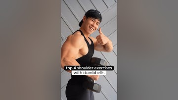 Top 4 Shoulder Exercises for 3D delts (dumbbells only)