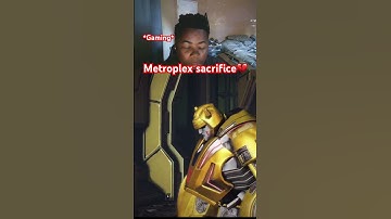 Metroplex sacrifice💔#shorts #transformers #transformersfallofcybertron #shortsfeed