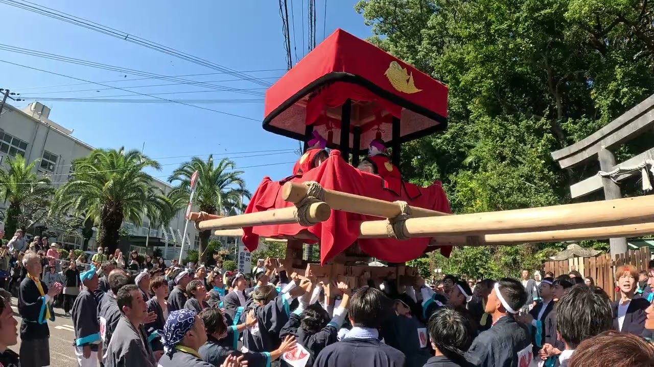 令和6年度 吉原祭 新濱組 本祭 宮入② 20241020