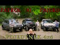 Porównanie terenówek NISSAN PATROL GR II Y61 , Jeep XJ , MITSUBISHI PAJERO III OFF ROAD extreme 4x4