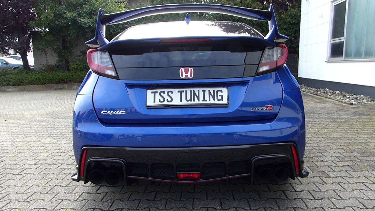 F1 Rennsport Auspuffanlage Honda Civic Type R FK2