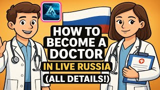 How to Become a Doctor in Live Russia 🇷🇺 | Full Guide for Beginners screenshot 3