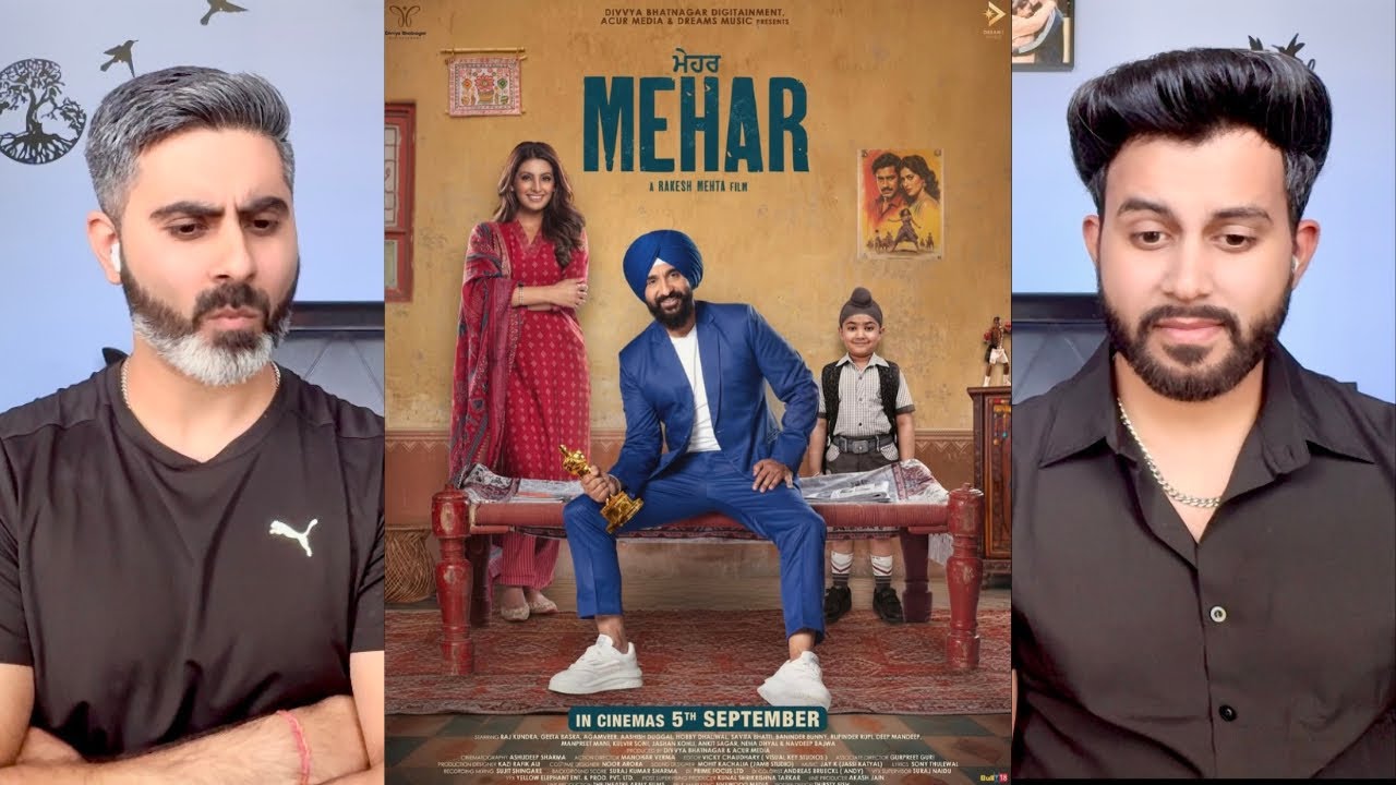 Mehar Trailer Reaction! | Raj Kundra, Geeta Basra & Rakesh Mehta | In Cinemas 5th Sep 2025!