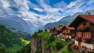 Heaven Found! Mürren, the Most Beautiful Swiss Mountain Village, & Oberried by the Turquoise Lake 🇨🇭 screenshot 5
