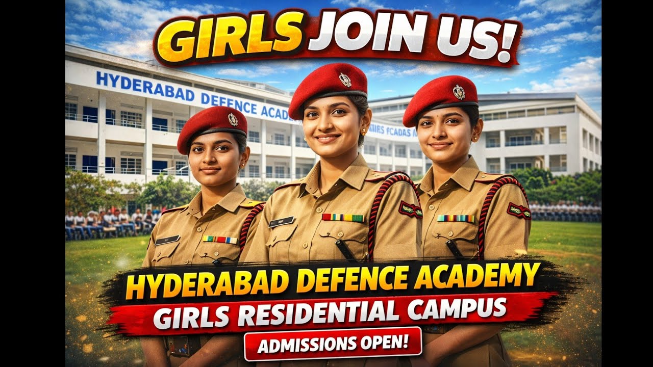 Admissions open for 2026-27 | HYDERABAD DEFENCE ACADEMY & JUNIOR COLLEGE |