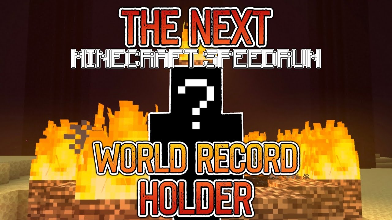 Who Will Hold The Next Minecraft Speedrun World Record - YouTube
