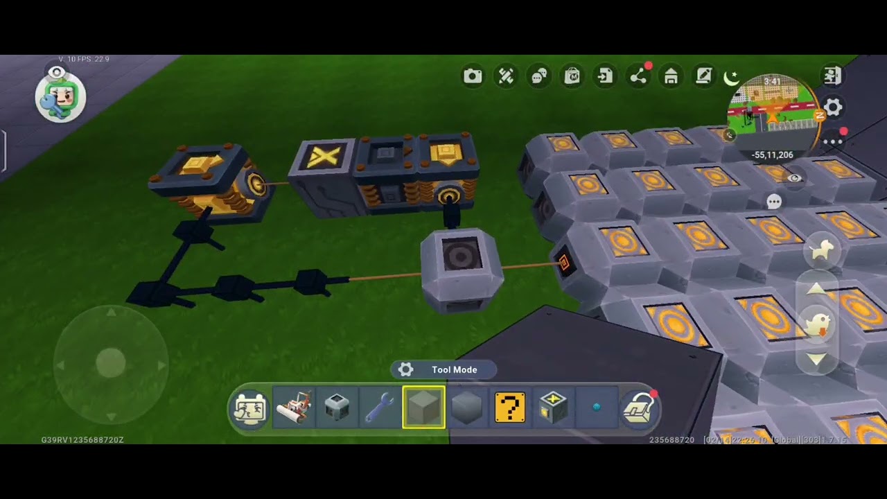 Technology for Beautiful Patterns in Mini World CREATA