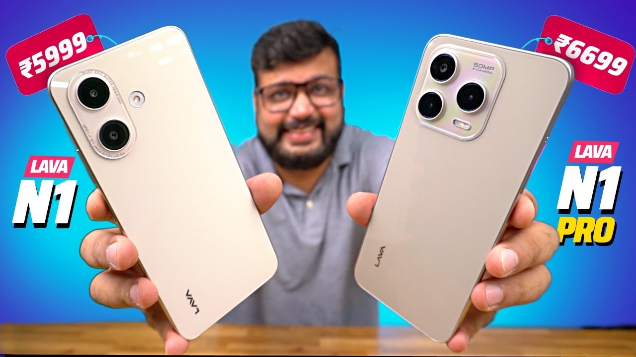 The BEST Budget Phones Under ₹6000? Lava Bold N1 & Lava Bold N1 Pro Review!!