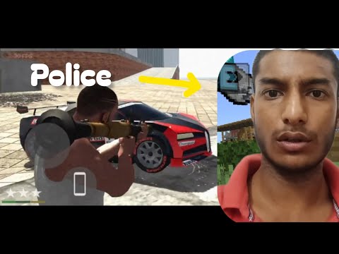 Police join my car race 😱