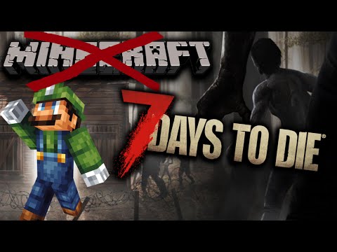 MINECRAFT FÜR ERWACHSENE! - 7 DAYS TO DIE | Luigikid German