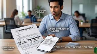 ₹12 LPA CTC = ₹1 Lakh Salary CTC vs In-Hand Salary Explained #Finance #money#personalfinance#viral Guide