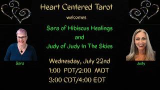Readings with Marina and Sara today at 1pm PT 2pm MT 4pm ET