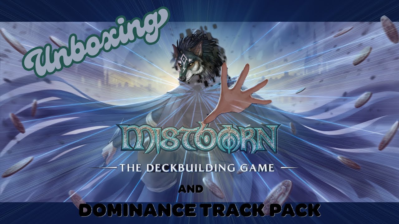Unboxing the Mistborn Deckbuilding Game (and Dominance Track Pack)