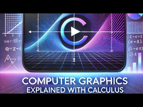 computer graphics from calculus - YouTube