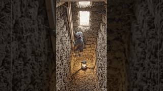 Hidden “Underground Bunker Build Timelapse in Farmhouse Backyard (Full Construction Sequence)#shorts