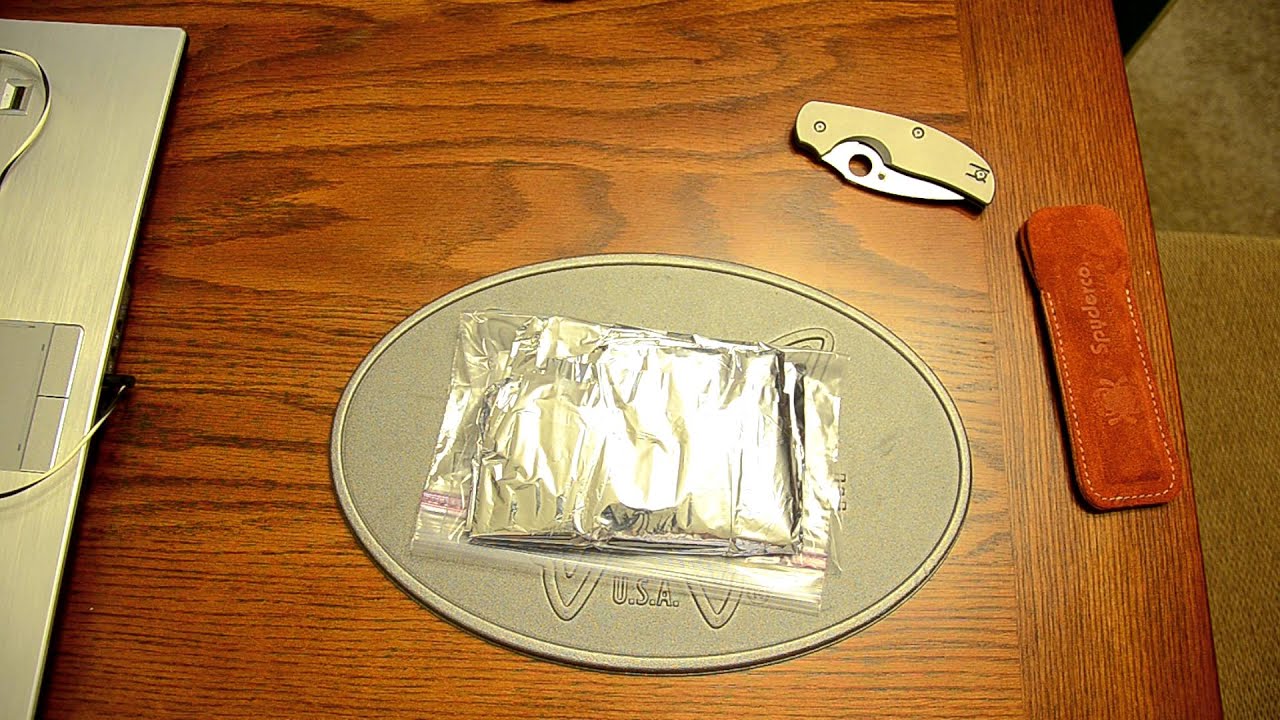 Emergency Mylar Blanket Quick Review YouTube