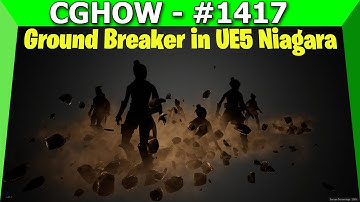 Ground Breaker in UE5 Niagara 👉 Showcase of Creation