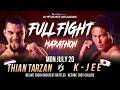Fight Week Special | Thian Tarzan & K-Jee Full Fight Marathon | Road to K-1 DONTAKU 7.20