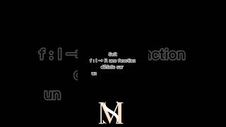 Théorème de la bijection #maths #functions #trigonometry #calcul
