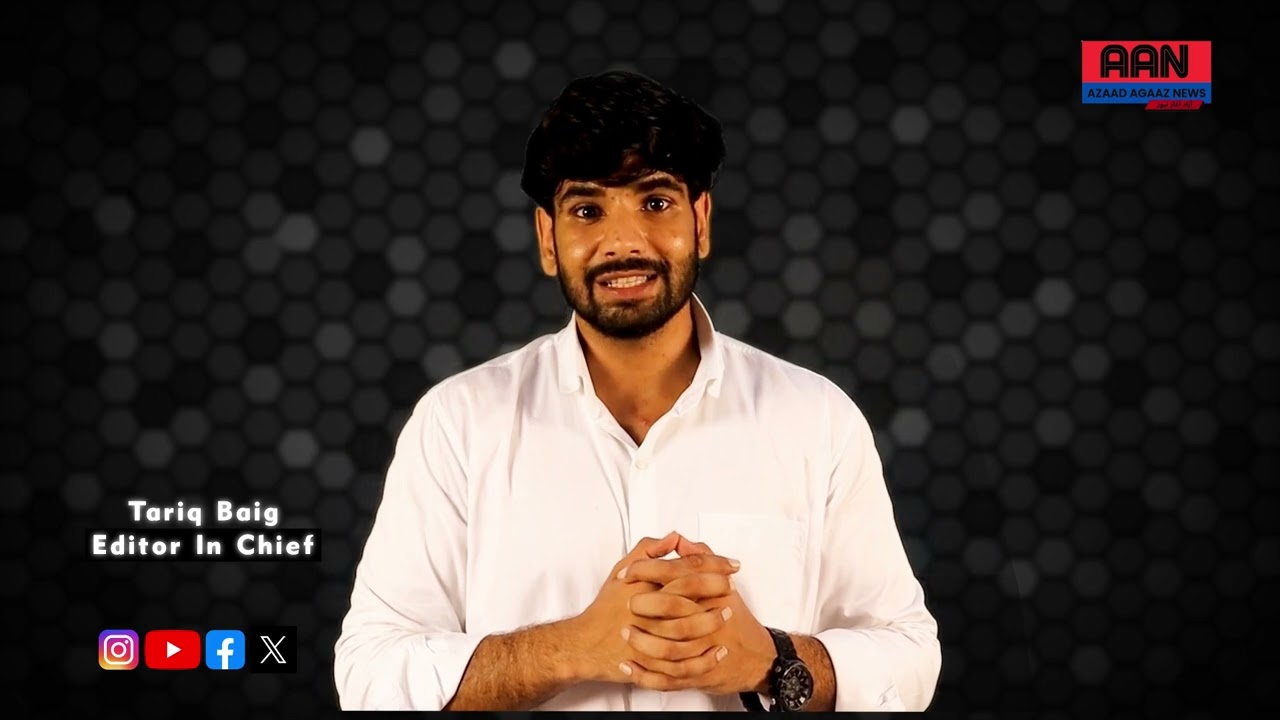 Awaaz Aapki, Agaaz Humara with Founder & Editor in Chiief Tariq Baig. 