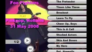 Foo Fighters (2008.05.31) Landgraaf, NL @Pinkpop Festival