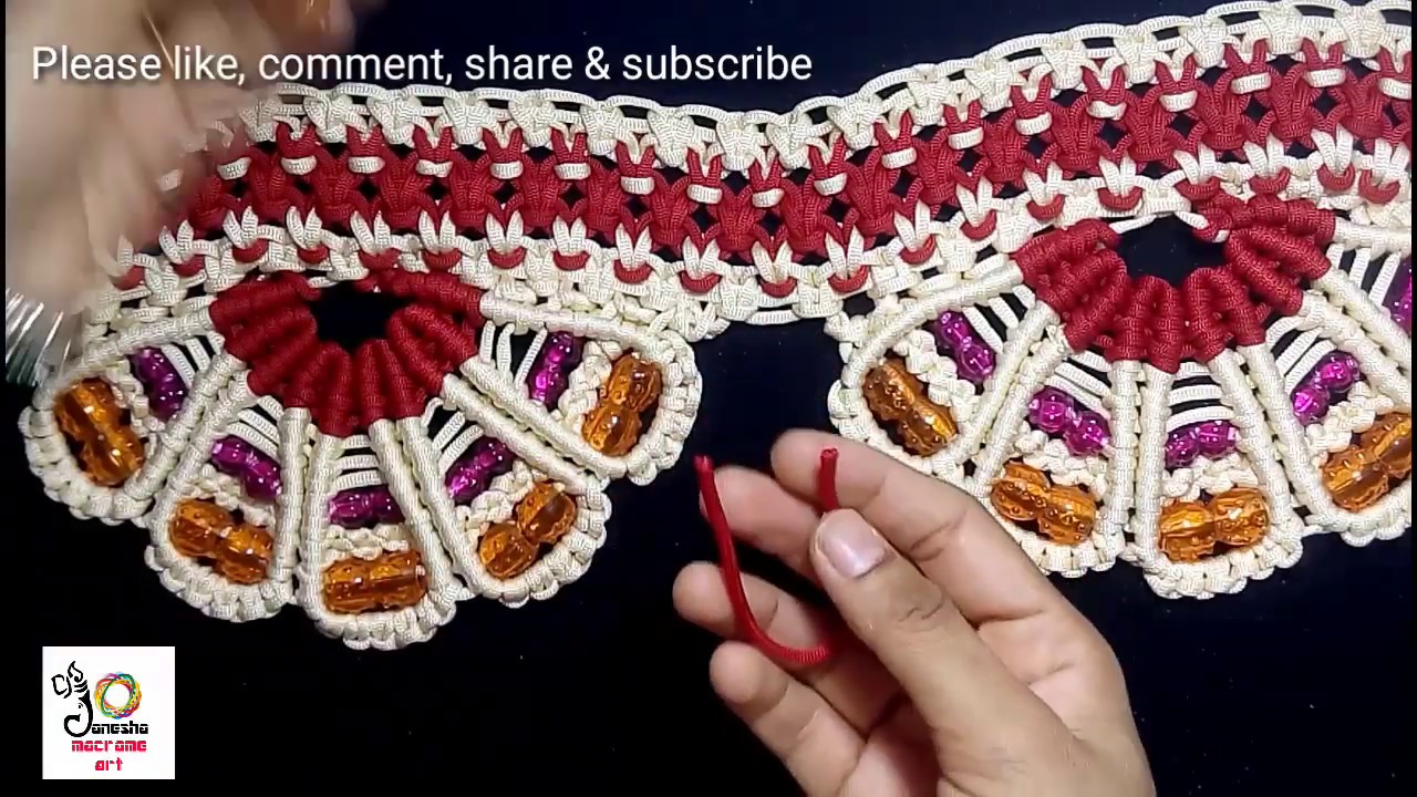 Macrame Toran | Macrame Door Hanging