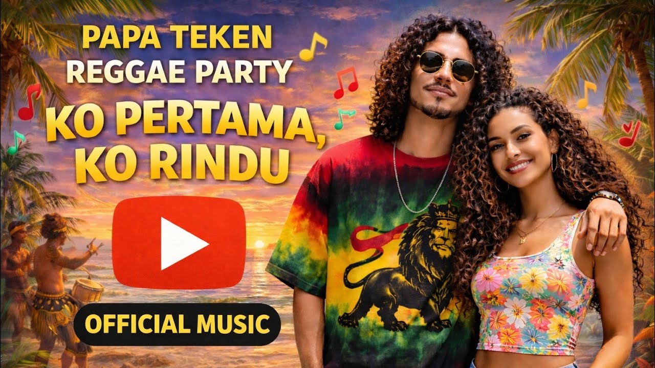 KO PERTAMA, KO RINDU || REGGAE PARTY || PAPA TEKEN || Official Musik Video 