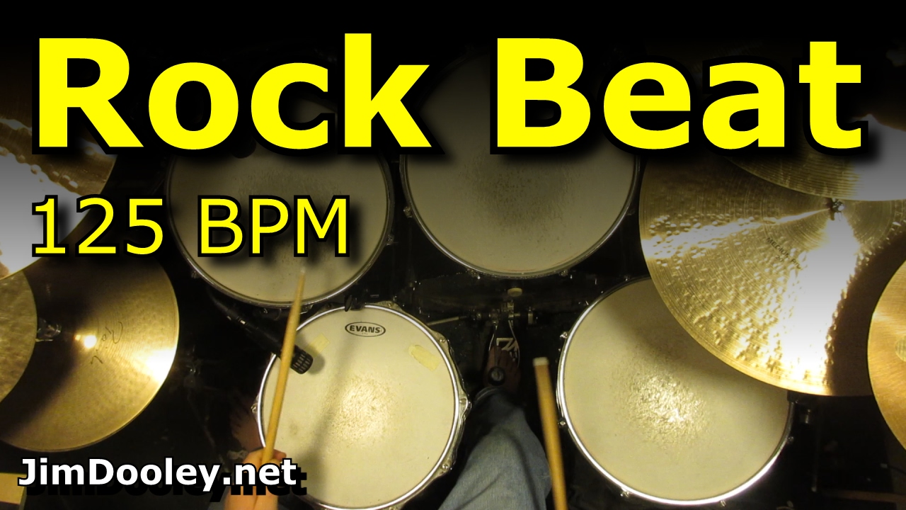 Rock Drum Beat 125 BPM