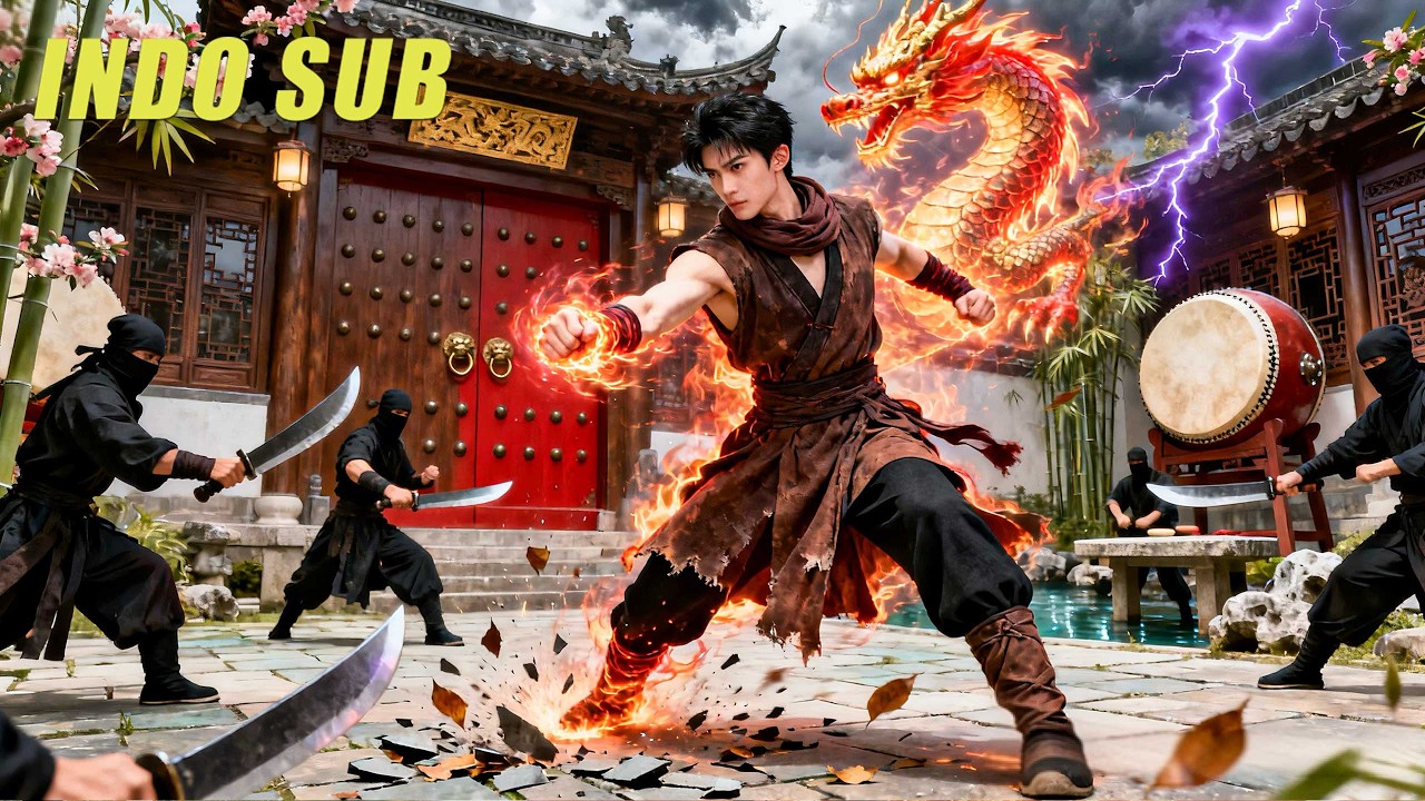 Diremehkan sebagai pecundang keluarga,1tamparan segera tumbangkan 10orang!Dunia bela diri terguncang