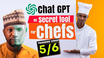 ChatGPT  as a chef