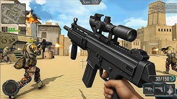 Counter Terrorist: CS Offline FPS Shooting Game - Android Gameplay