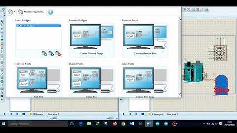 [Emmbaded System] Home Automation with XBEE in Proteus
