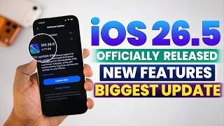 iOS 26.5 Released ! ⚡️ Biggest iPhone update with New Features, battery life & more