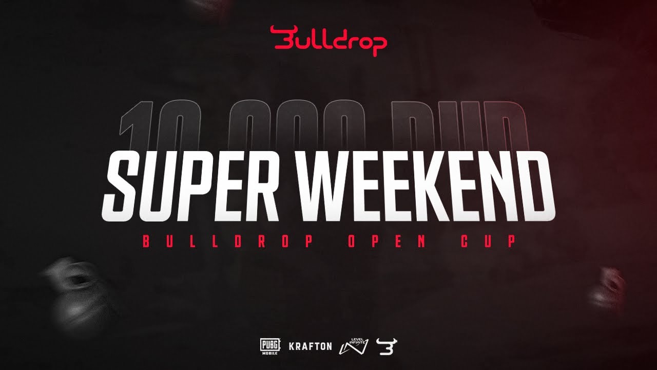ТУРНИР В PUBG MOBILE | BULLDROP OPEN CUP НА 100.000 РУБ! SUPER WEEKEND #4 | ПУБГ МОБАЙЛ НА ПК