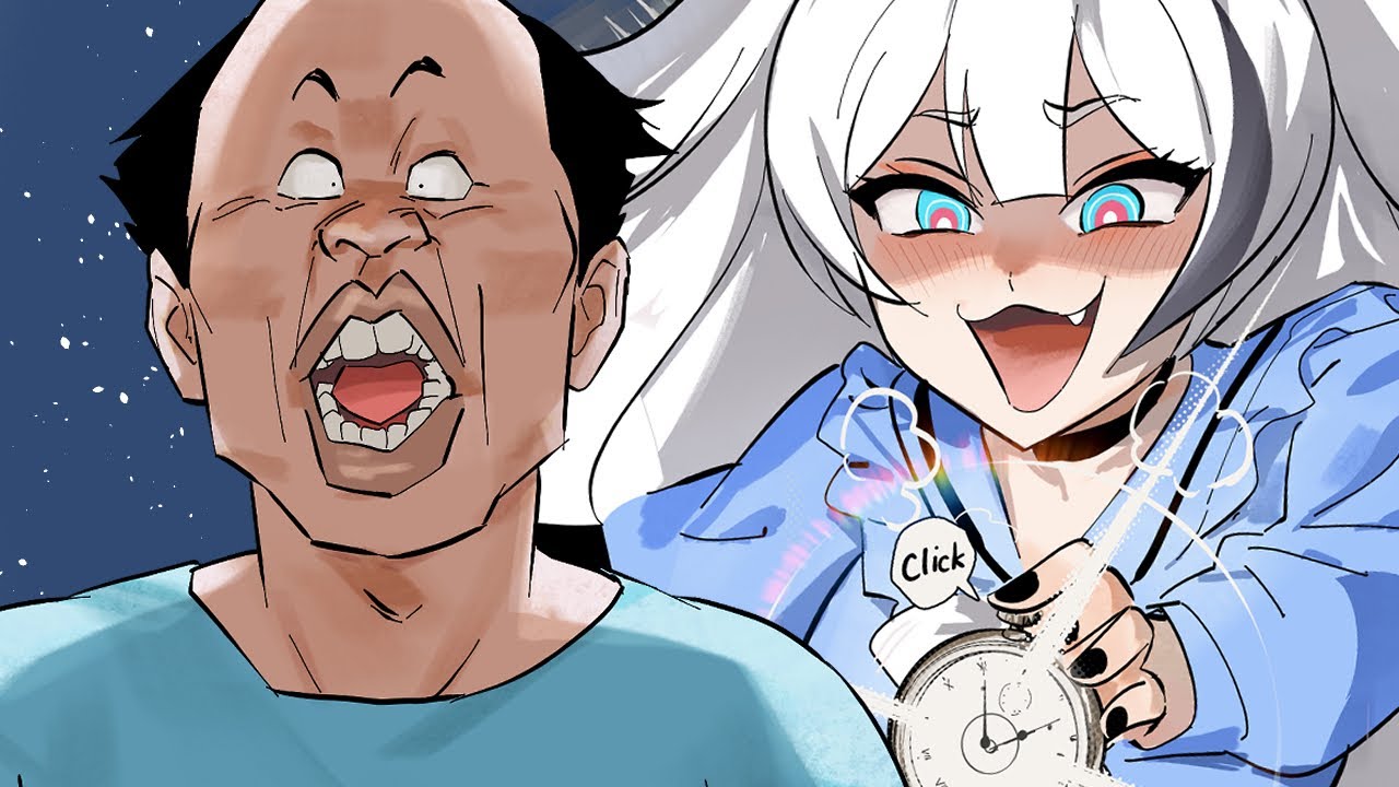 Anime Girl Stops Time on Old Man?!
