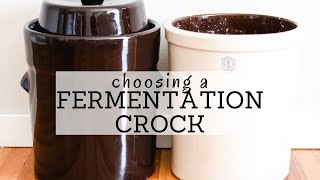 Choosing a Fermentation Crock | FERMENTATION CROCK REVIEWS | Bumblebee Apothecary