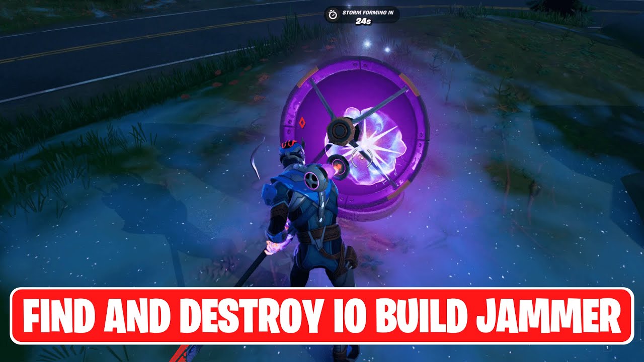 Find and Destroy a Cloaked IO Build Jammer Fortnite Rebuilding Quests