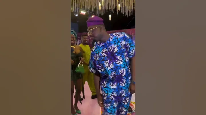 Cute Abiola and Kamo State live at the premiere of OWANBE THIEVES #nollywood #premeire