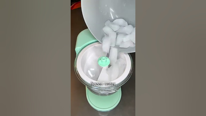 Will this snow cone maker 🍧 actually make a good snow cone?