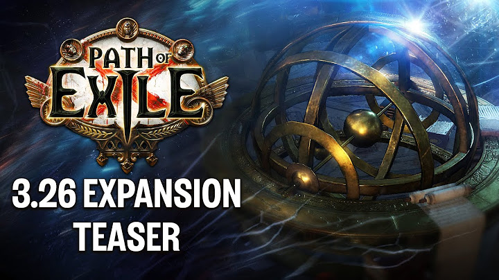 Path of Exile: ติดตามชม GGG Live 6 มิถุนายนนี้