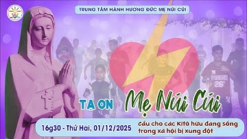 🔴01/12/2025 - THÁNH LỄ TẠ ƠN ĐỨC MẸ MARIA NÚI CÚI - HÀNH HƯƠNG NĂM THÁNH 2025 - LÃNH ƠN TOÀN XÁ.
