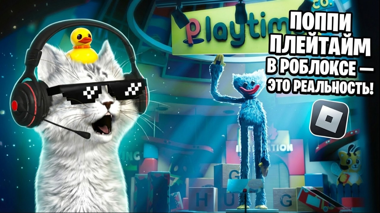 ПРОШЛИ 1 ГЛАВУ POPPY PLAYTIME,НО ЭТО РОБЛОКС