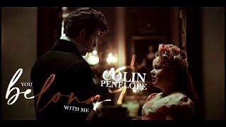 Penelope & Colin || You Belong With Me [Bridgerton]